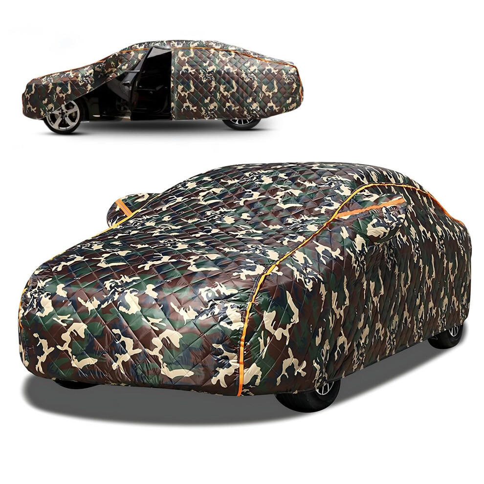 Custom Fit Hail Protector Car Cover For Honda Pilot 20082025, Waterproof All Weather With Zipper Door 9092120236859