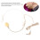 EY528 HeadMounted Microphone Single Ear Heavy Bass Headset, Beige 12
