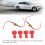 2pcs LED Decoder 10W 39Ω Error Free Canceller for Headlight Daytime Running Lamp 2