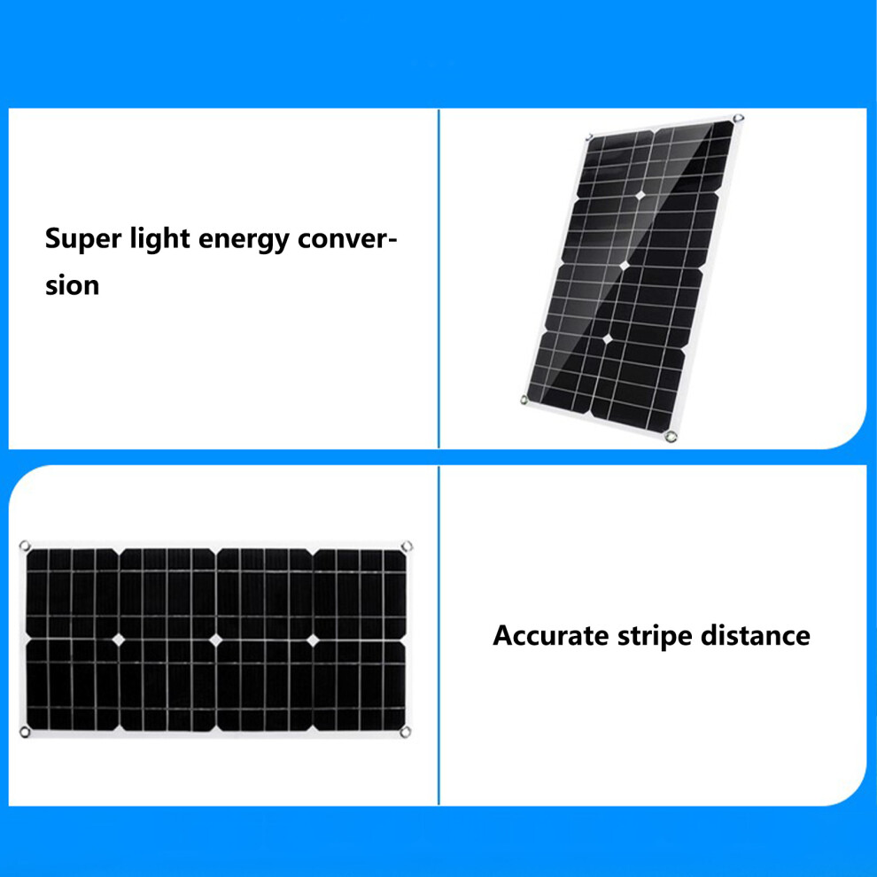 40W Bendable Poly Solar Panel Usb Out 7340572885715