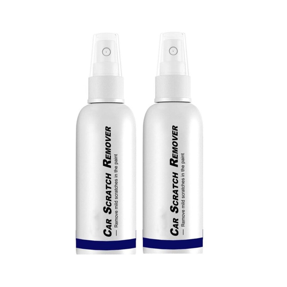 Car Scratch Remover Spray Kit 2 Pack Paint Scratch Removal And Gloss Restoration Formula With Protective Nano Coating Light 9771547613206