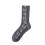 (Gray) Women\'s Ethnic Jacquard Crew Socks 4