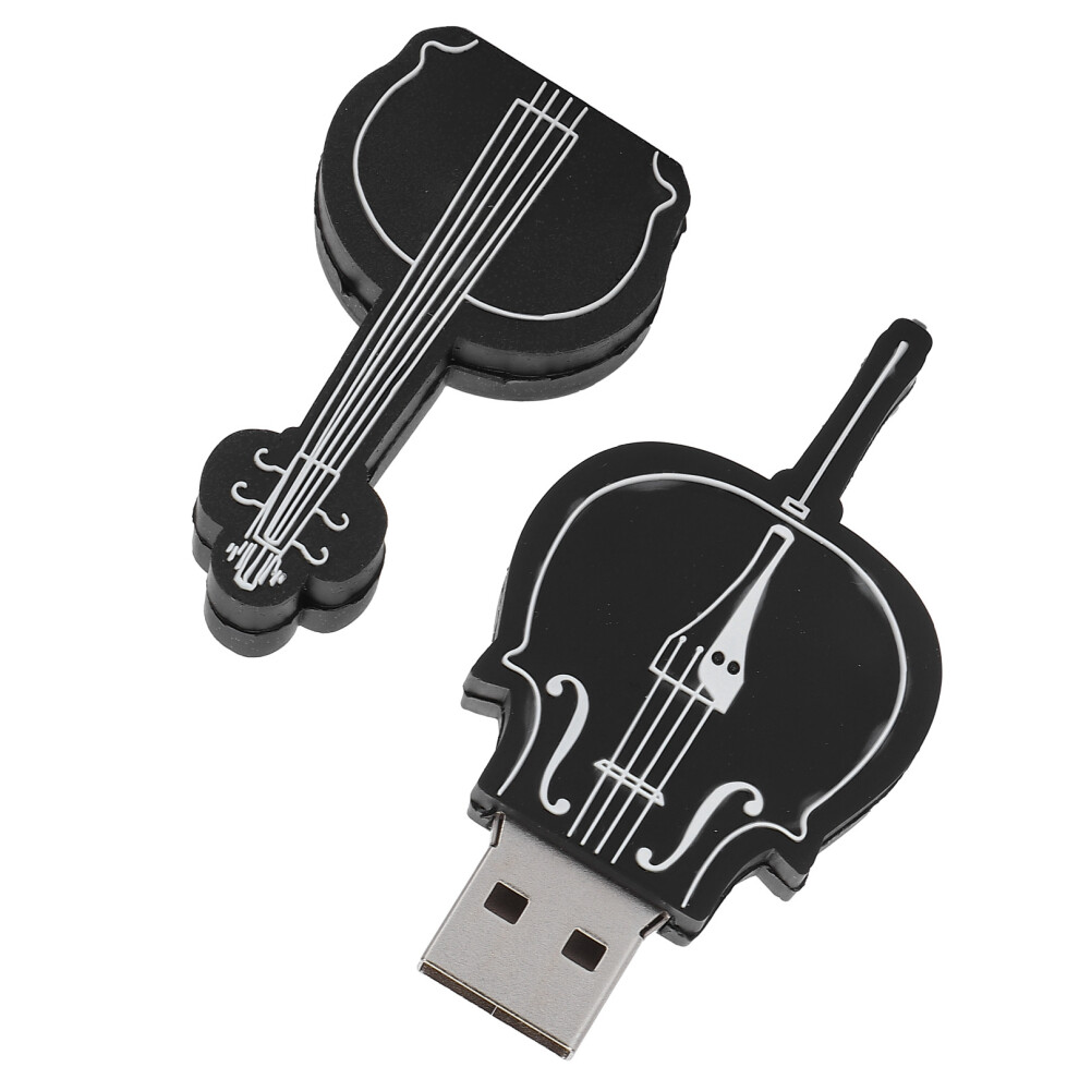 Portable Cartoon Cello-Shaped Usb Flash Drive 64Gb For Data Storage And Sharing 5011391664417