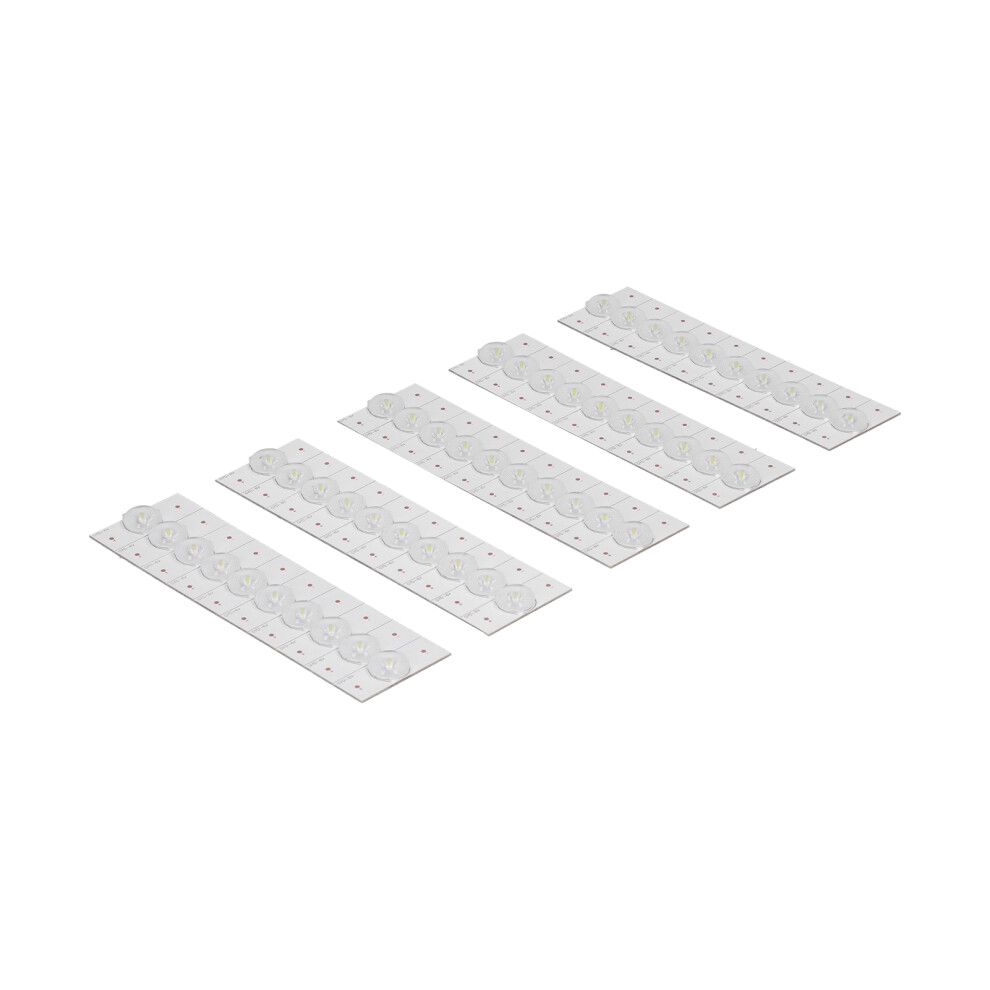 50Pcs Smd Lamp Bead Kit 6V Led Backlight Strip Parts With Optical Lens 7661391663842