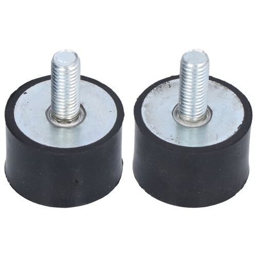 Air Compressor Rubber Vibration Mount Isolator 25mm for Diesel Engines M10 1