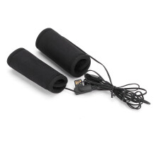 3Level USB Heated Handlebar Grips for Motorcycle AntiSlip Replacement 2232mm