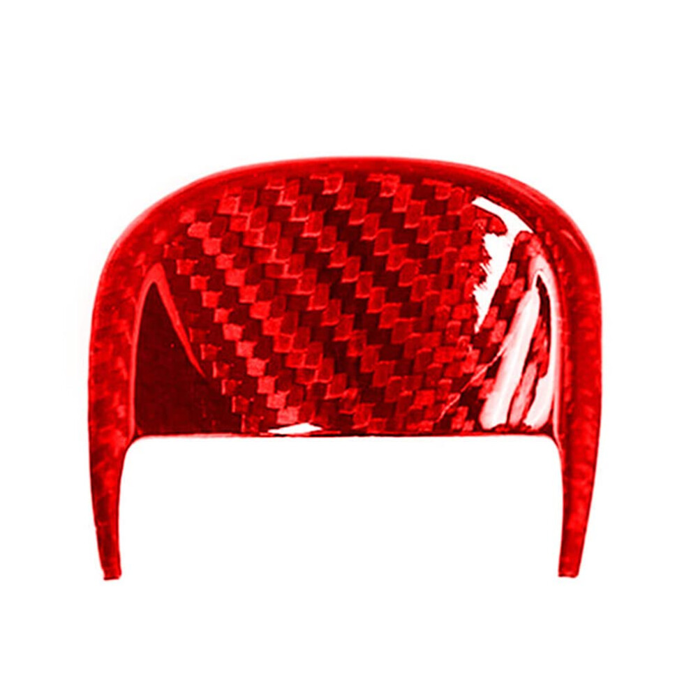 Real Carbon Fiber Dashboard Center Clock Cover For Maserati Ghibli 2014Â2021 Trim Upgrade Red 9073542754022