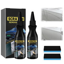 Car Scratch Remover for Deep Scratches, 2Pcs Car Paint Kit with UV Protection and LongLasting Shine