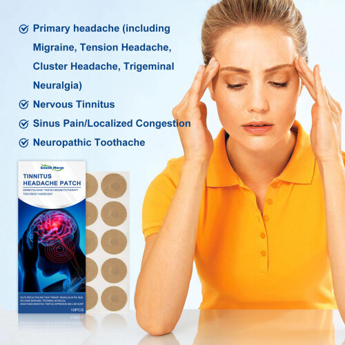 10pcs Ear Care Patches for Headache Relief 1