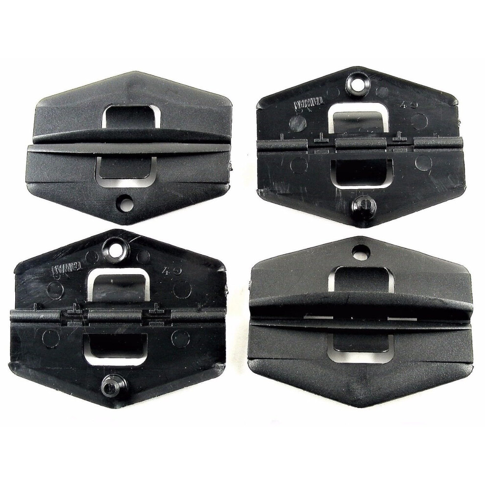 Window Glass Clips Front Door Trim Clips Nylon Set For Chevy S10 Blazer Gmc Sonoma Secure Fit 9771547613541