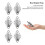 6 Diamond Eye Plate Hooks Marine Deck 1