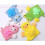 4 Cartoon Baby Bath Gloves Set 1