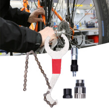 Bicycle Repair Tool 3 in 1 Cassette & Chain Whip Bike Sprocket Removal Kit