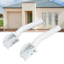 2 Sets Adjustable Stainless Steel Wall Mount Kit for Starlink V2 Antennas