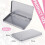 Rectangular Metal Tin Box with Lid Metal Hinged Lid Tin Metal Empty Tin Box Container Silver Storage Tin Box,10PCS 3