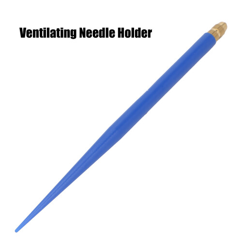 Lace Wig Making Needle Holder DIY Ventilating Tool Sturdy Metal Construction 2