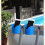 2pcs Durable Plastic Poolside Cup Holders | Adjustable Phone & Beverage Holders for Poolside, Bathtub, Outdoor Use 2