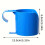 2pcs Durable Plastic Poolside Cup Holders | Adjustable Phone & Beverage Holders for Poolside, Bathtub, Outdoor Use 4