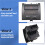 Car Dashboard Emergency  Button Assembly Double Flash Button Warning Llight Button for  Vios Yaris 4