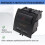 Car Dashboard Emergency  Button Assembly Double Flash Button Warning Llight Button for  Vios Yaris 5