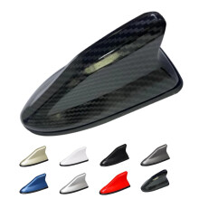 Carbon Fiber Car Shark Fin Antenna for Audi A3 A4 A5 A6 Q3 Q5, Enhanced Signal Reception, Waterproof Roof Aerial