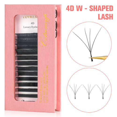 (10mm) Wispy DIY Eyelash Clusters - Home & Salon Use 1