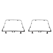 2X Auto-Mittelkonsole Wasserbecherrahmen Chromverkleidung A2056830900 für - W205 C205 C253 X253 2015-2021 A2056800310