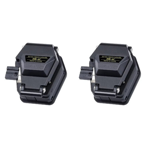 2X HB-6C New FTTH High Precision Cutting Tool Optical Fiber Cleaver Cable Splice Cutting Knife Cold Splicing Tool