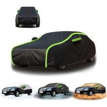 Waterproof Car Cover for RollsRoyce Cullinan 20182024, All Weather Custom Fit with Side Zipper and Reflective Strips