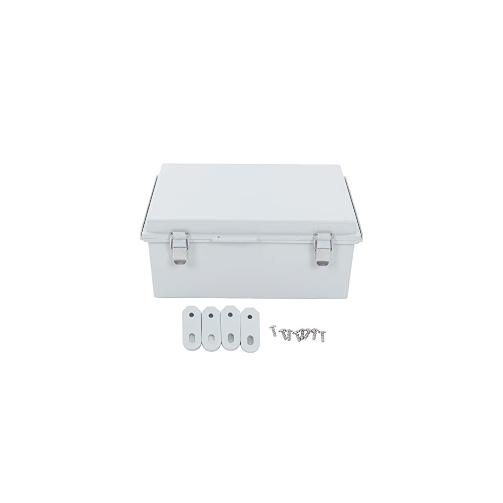 Electrical Junction Box Ip66 Waterproof Enclosure, Hinged Lid, Grey 250X350x150mm, Outdoor Industrial Use 9330225061182