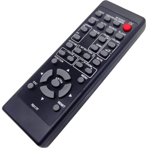 Projector Remote Control Replacement for Dukane ImagePro 3LCD, Plug and Play Infrared RO17F 1