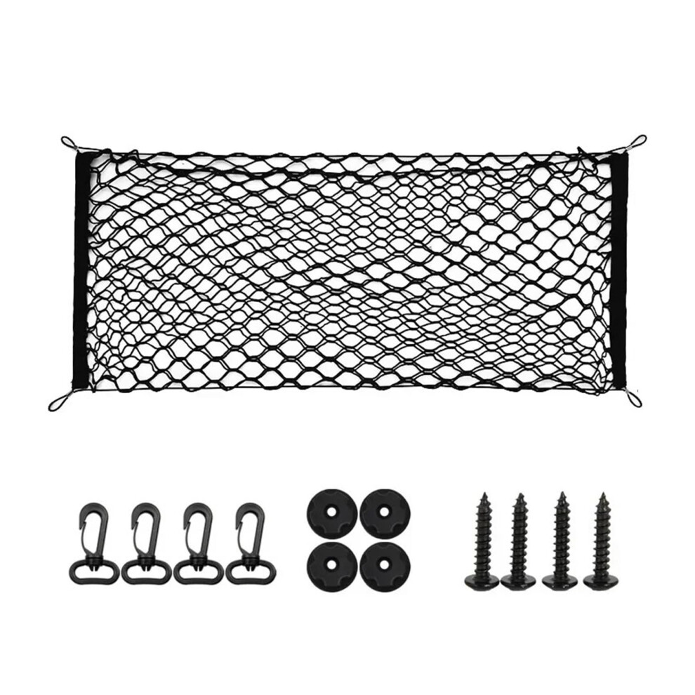 Car Trunk Organizer Double Layer Elastic Cargo Net For Honda Accord 20132017 Foldable Storage 70X70 9092120237931