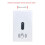 4X  Light  Wall Light  Wave Infrared Sensor No Need Touch Electrical Power  Off US Plug 8