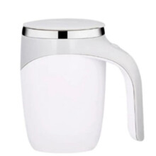 380ML Self Stirring Coffee Mug 304 Stainless Steel Milk Cup Automatic Mixing Cup Portable Electric Blender Water Cup