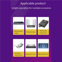 2 Paar Gigabit-Glasfaser-SFP-Modul 1,25 G Singlemode 40  LC 1310 Nm/1550 Nm, Kompatibel mit Mehreren Arten Von Switches