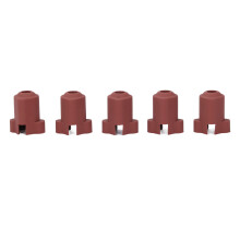 Temperature Resistant Silicone Sock for 3D Printer Hotend Dust Proof Brown