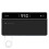 Toothbrush Holder, Timer Function, Rechargeable Cordless Wall-Mounted Bathroom Black 1
