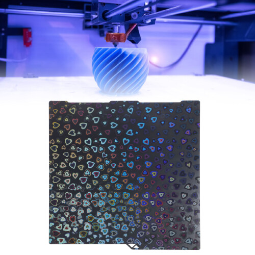 PEH Effect Sheet for Kobra 3 3D Printer Double Sided Water Drop Pattern 256x268mm