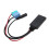 Fiat Grande Punto 12V DC Microphone Adapter AUX Cable Bluetooth 5.0 Replacement 3