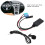 Fiat Grande Punto 12V DC Microphone Adapter AUX Cable Bluetooth 5.0 Replacement 8