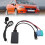 Fiat Grande Punto 12V DC Microphone Adapter AUX Cable Bluetooth 5.0 Replacement 11