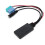 Fiat Grande Punto 12V DC Microphone Adapter AUX Cable Bluetooth 5.0 Replacement 12