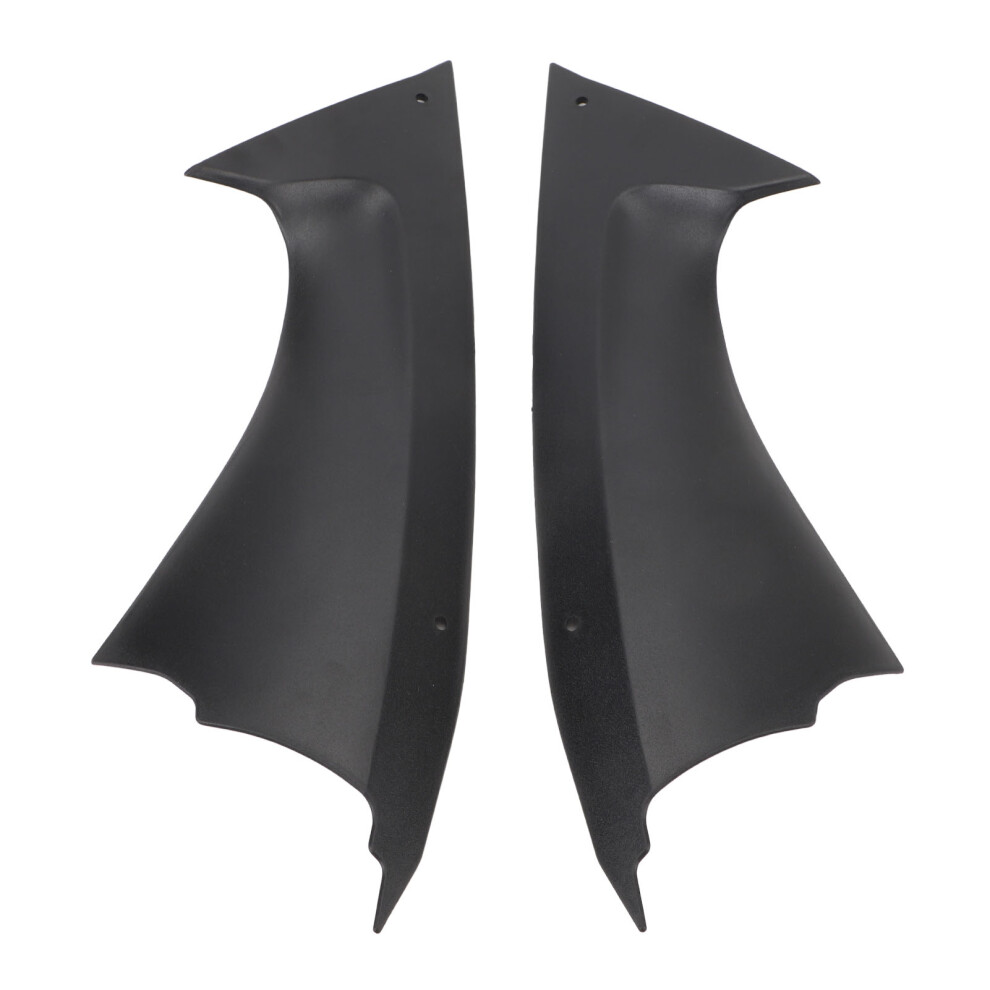 Pair Abs Side Air Duct Fairings For Yzf R6 2008-2016 Black 7901391200105