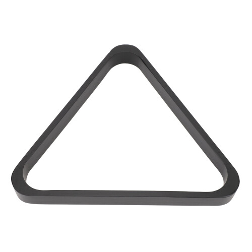 Black Wooden Pool Ball Rack, 57.2mm, 9 Ball Billiard Triangle 2