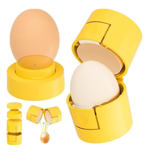 Egg Shell Opener, Eggshell Opener, Egg Clip for  Eggs, Egg Peeler for Hard-Boiled Eggs, Home Kitchen Gadgets 2