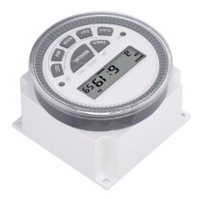 Digital Timer Switch 1 Min-168 Hr 10A DC12V LCD Display