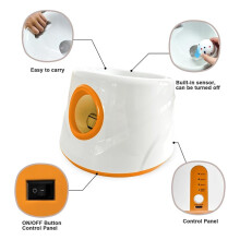 Automatic  Launcher for Dogs with 3 2-Inch ETPU Tennis Balls, Interactive Dog Toy B