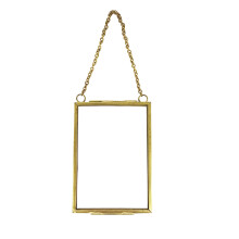 Pressed Flower Frames Wall Hanging Double Glass Frames for-D