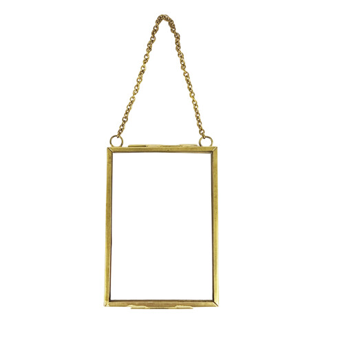 Pressed Flower Frames Wall Hanging Double Glass Frames for-D