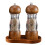 Adjustable Ceramic Grinding Spice Mill Set for Kitchen BBQ Use, 1-5pcs Salt and Pepper Grinder 1